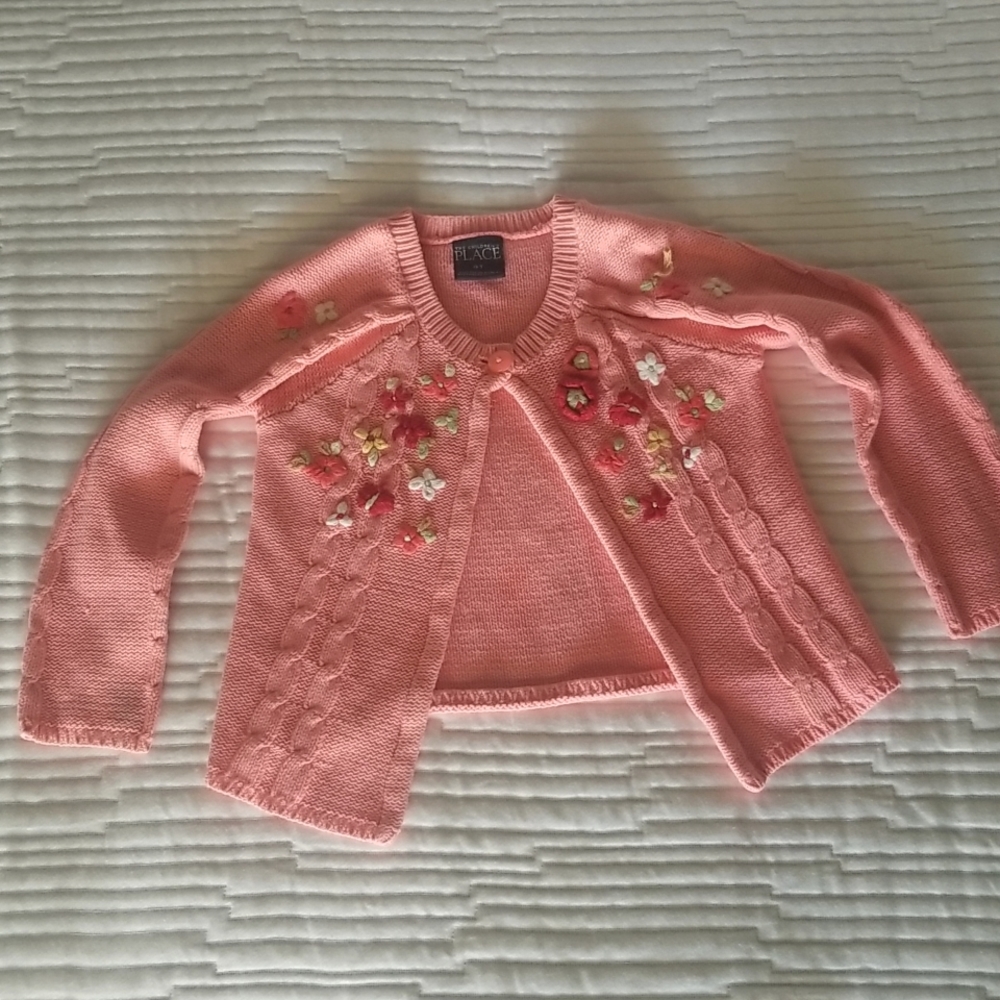The Children's Place Little girl's Knit Sweater Size 4T